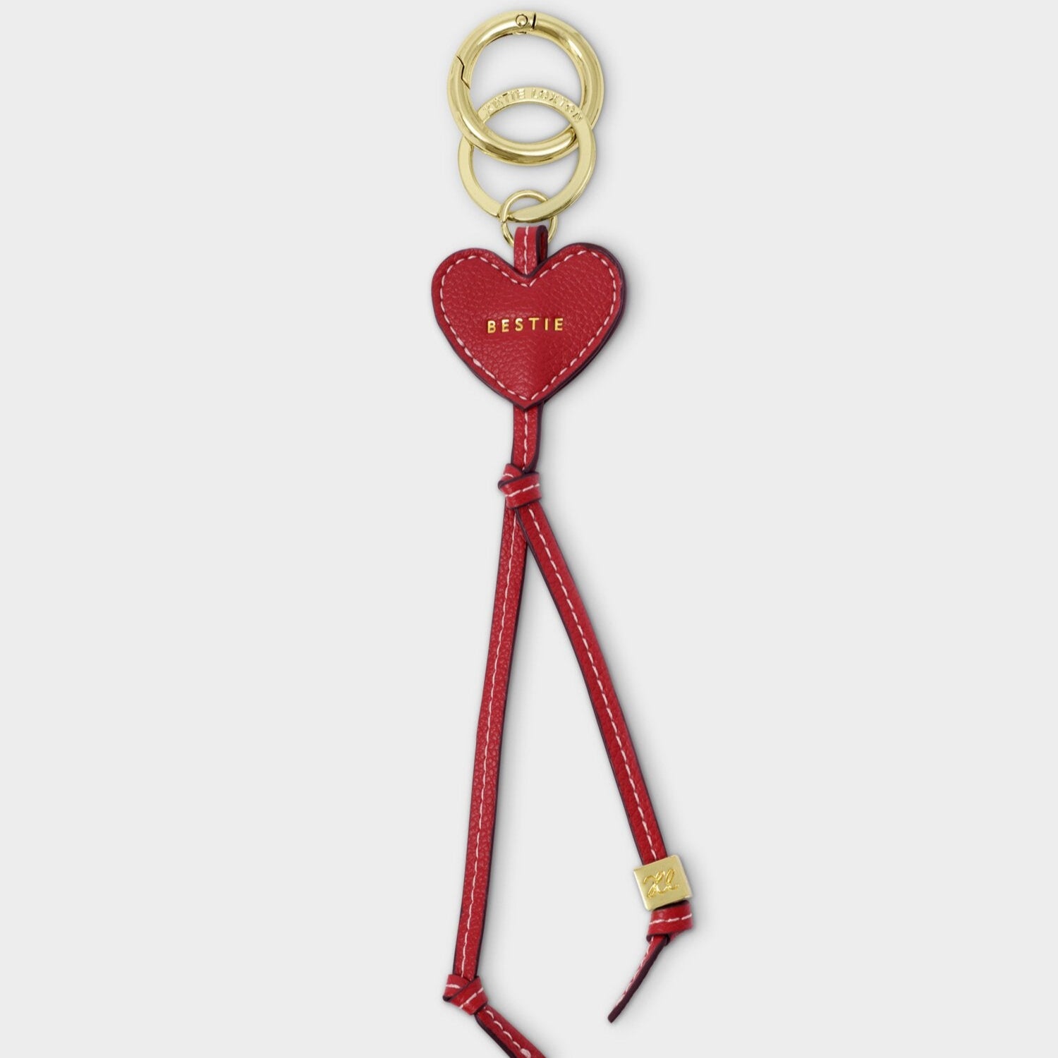 Bestie Heart Bag Charm Keyring – French Quarter