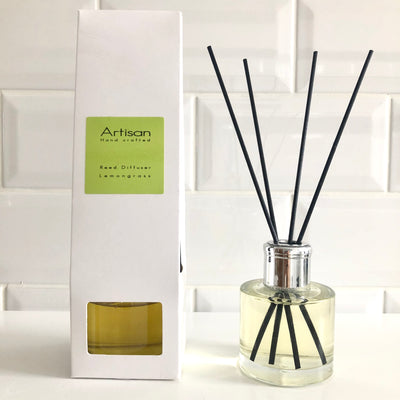 Lemongrass Artisan Reed Diffuser - French Quarter