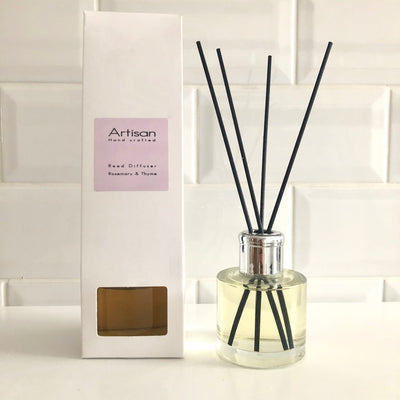 Rosemary & Thyme Artisan Reed Diffuser - French Quarter