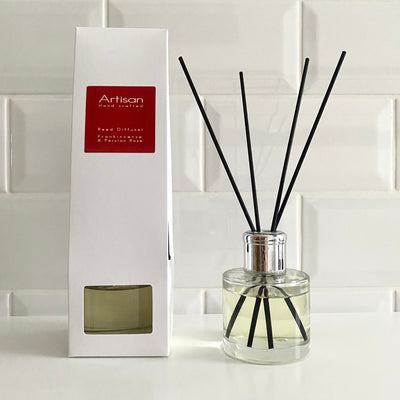 Frankincense & Persian Rose Artisan Reed Diffuser - French Quarter