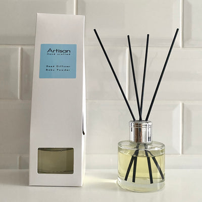 Baby Powder Artisan Reed Diffuser - French Quarter