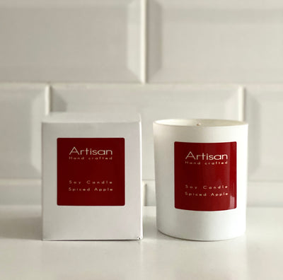 Spiced Apple Artisan Soy Wax Candle - French Quarter