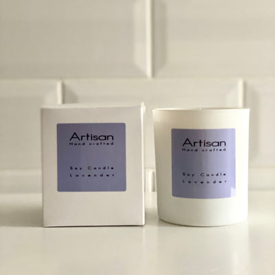 Lavender Artisan Soy Wax Candle - French Quarter
