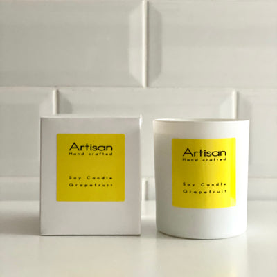 Grapefruit Artisan Soy Wax Candle - French Quarter