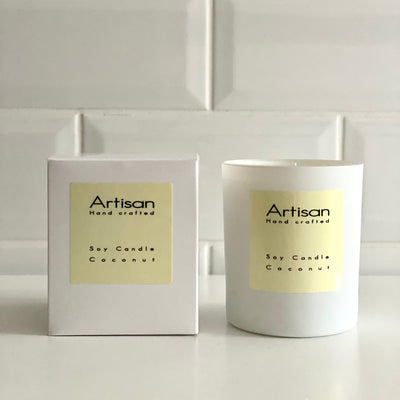 Coconut Artisan Soy Wax Candle - French Quarter