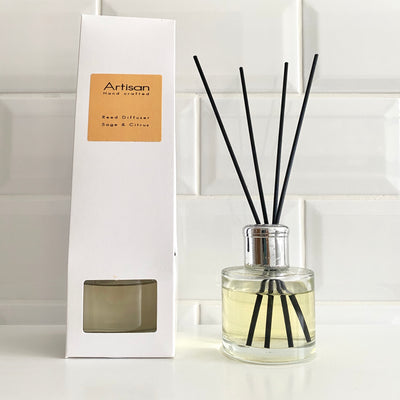 Sage & Citrus Artisan Reed Diffuser - French Quarter