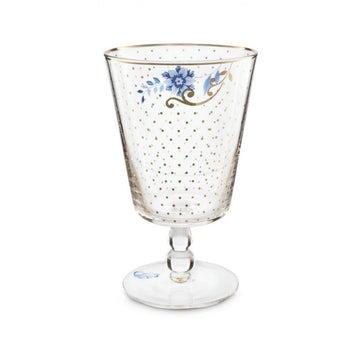 Royal Golden Dots Wine Glass