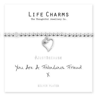 Fabulous Friend Heart Bracelet - French Quarter
