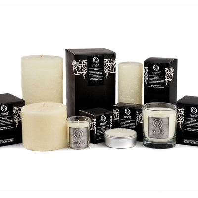 White Melt Scented Candle - French Quarter